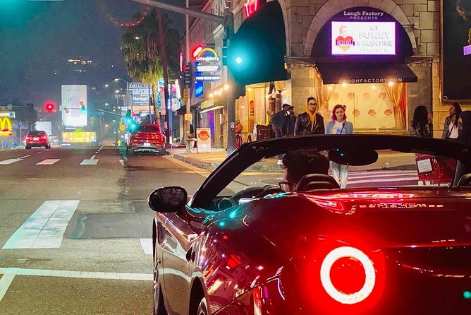 1-Hour Driving Tour from Hollywood to Beverly Hills in a Ferrari - What the rear seats are really like