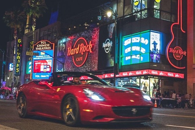 1-Hour Driving Tour from Hollywood to Beverly Hills in a Ferrari - Sunset Strip and Sunset Plaza by Ferrari