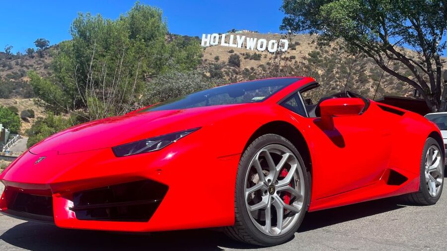 20 Min Lamborghini tour in Hollywood (Drive or be driven) - Starting at 6808 Hollywood Boulevard