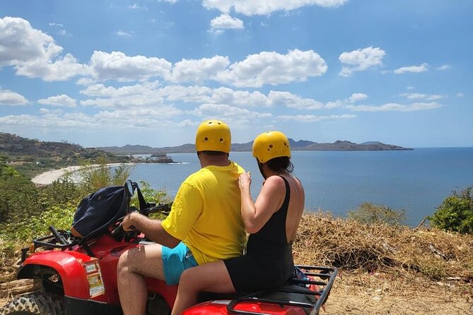 2h ATV Beach & Dirt Trails Adventure Tour - Playa Flamingo: Trees, Dirt Paths, and Wildlife