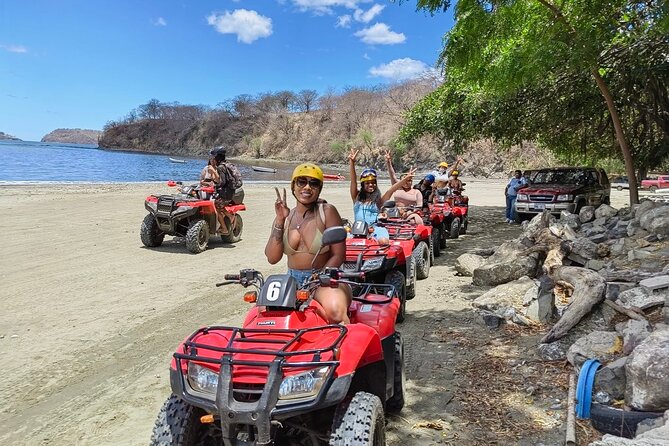 2h ATV Beach & Dirt Trails Adventure Tour - Playa Conchal: Shell-Covered Sand and More Time to Explore
