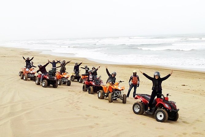 2h quad bike on the beach and in the dunes - Returning through forest tracks
