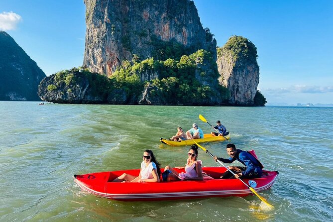 5 in 1 James Bond Tour by Long Tail Boat - Canoeing through caves and mangroves