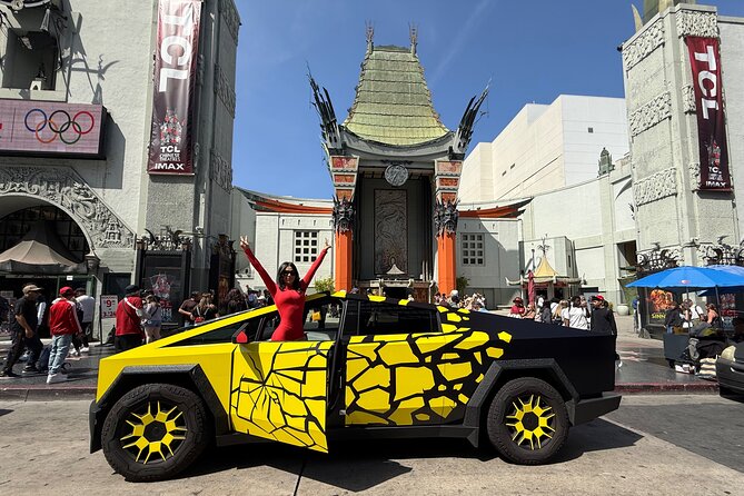 50-Minute Driving Tour: Explore Hollywood in a Cybertruck - Hollywood Walk of Fame: a quick look at the famous sidewalks