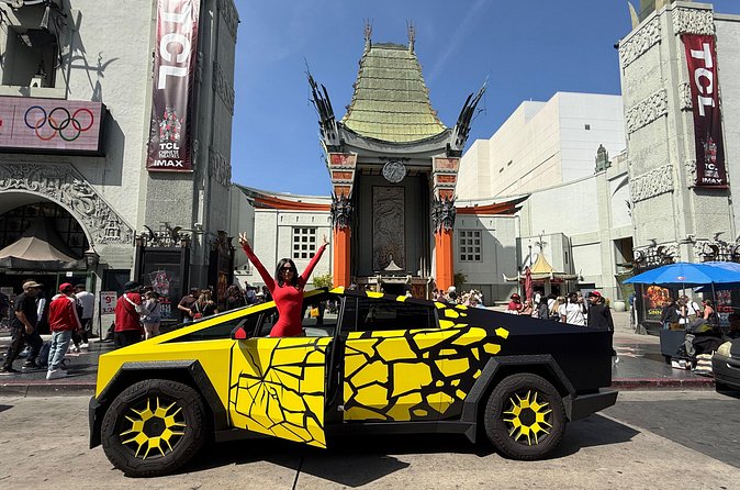 50-Minute Driving Tour: Explore Hollywood in a Cybertruck - What $98.10 per person gets you