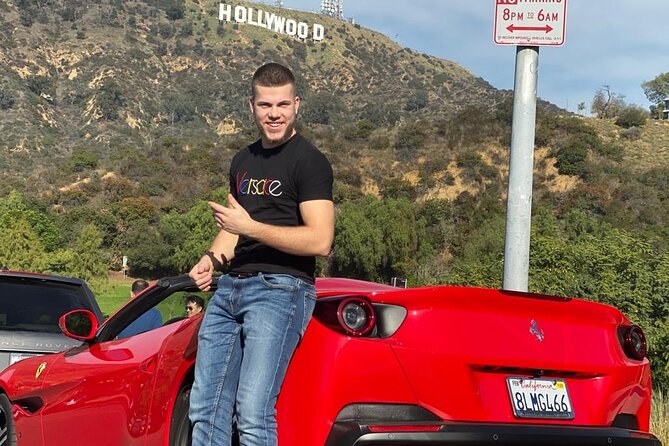 50-Minute Driving Tour: Explore Hollywood Sign in a Ferrari - Mulholland Drive adds the scenic stretch