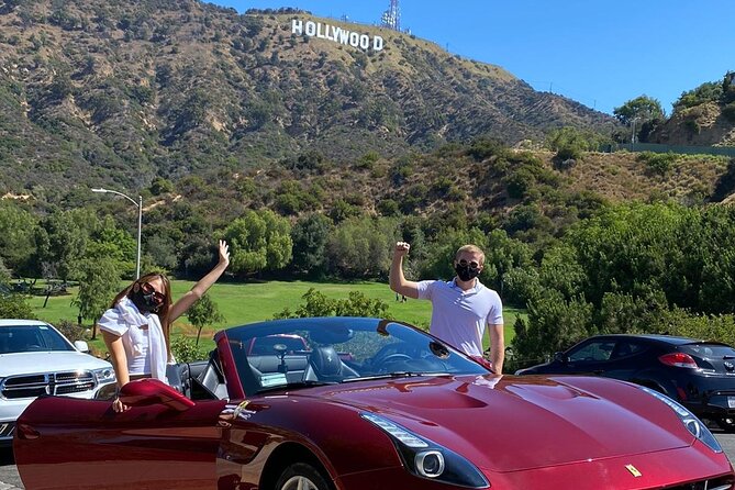 50-Minute Driving Tour: Explore Hollywood Sign in a Ferrari - What the private format really gives you