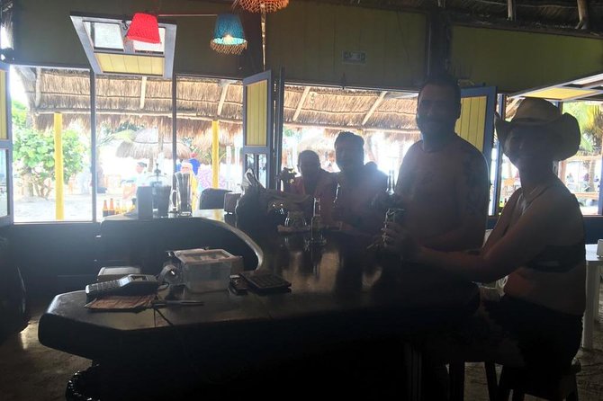 A day at the beach at Los Arrecifes Restaurant-open Bar And Snack - The open bar from 9 am to 2 pm