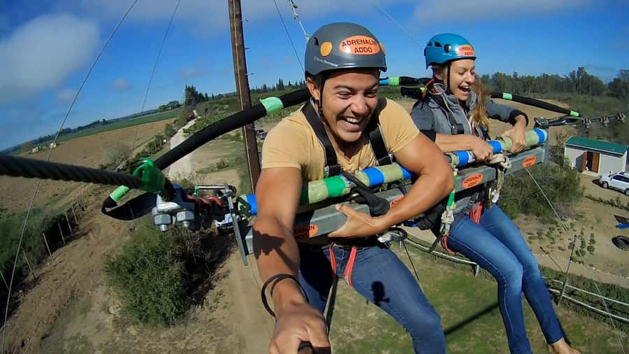 Adrenalin Addo Adventure Park: Zipline, Superman & Swing - What the height feels like in practice