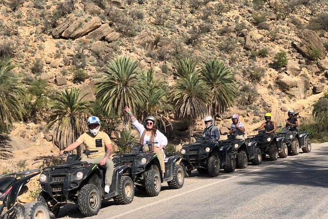 Agadir or Taghazout : Quad Bike on the Beach and Mountains. - From hotel pickup to the Tamraght quad base