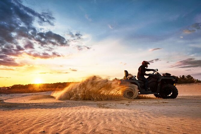 Agadir Quad Bike On The Beach With Optional Desert Sandboarding - Riding from the beach to rough coastal tracks