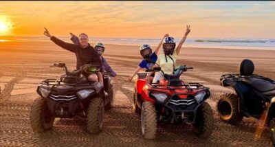 Agadir/ Taghazout: Safari Quad Bike on the Beach & Desert
