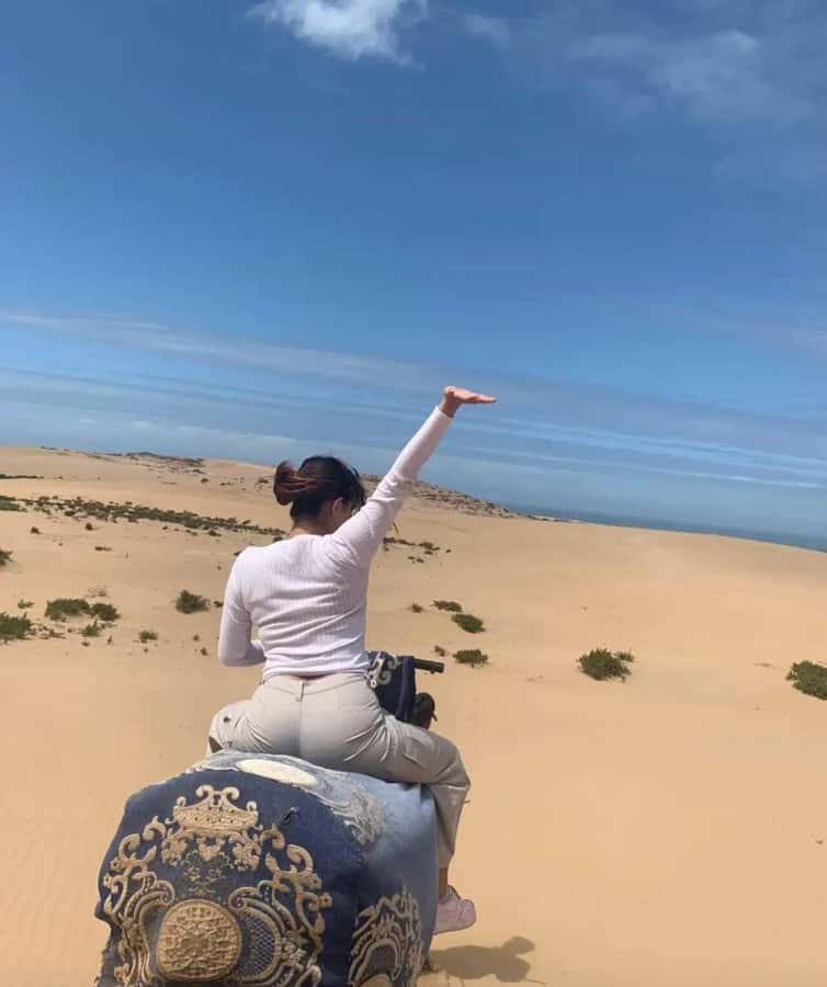 Agadir/ Taghazout: Safari Quad Bike on the Beach & Desert - The beach section adds the best change of pace