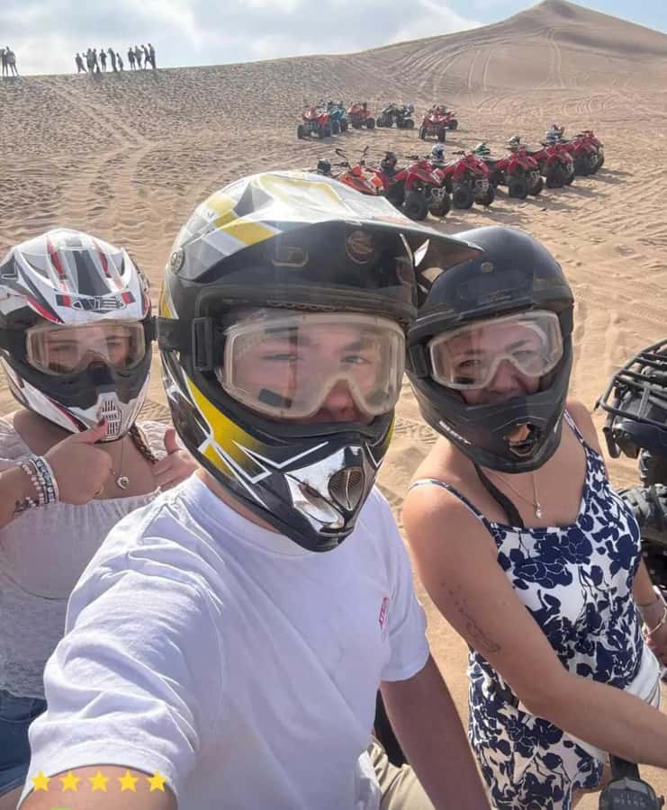 Agadir/ Taghazout: Safari Quad Bike on the Beach & Desert - Mint tea makes a good finish