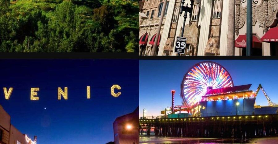 Anaheim: LA, Hollywood, and Santa Monica Day Group Tour - Los Angeles by van, with the city explained as you go
