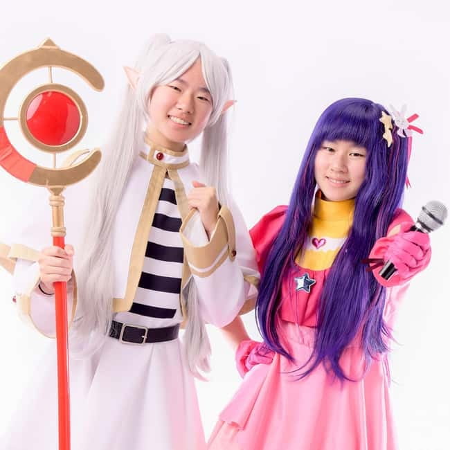 Anime Character Cosplay Photoshoot-Includes 50 photo data - English Help and a Smooth Family Visit