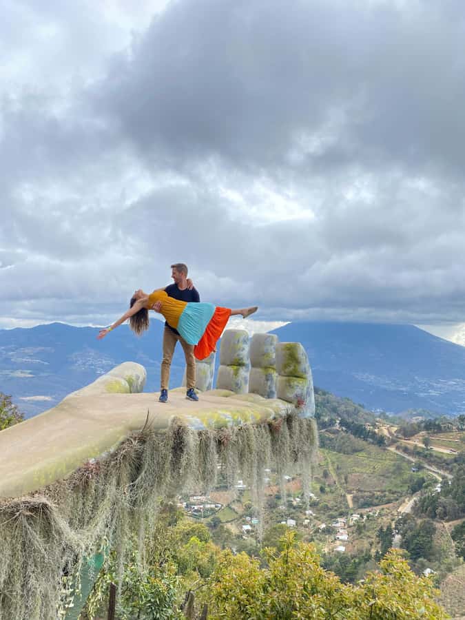 Antigua: Altamira and Hobbitenango Movie Themed Parks Tour - Altamira’s Giant Wooden Hand and Forest Paths