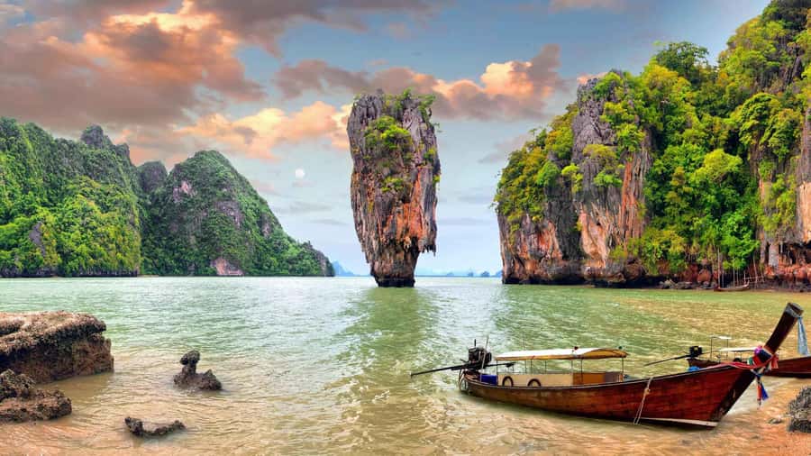 Ao Nang: James Bond & Hong Islands w/Canoeing by Speed Boat - James Bond Island and Khao Phing Kan