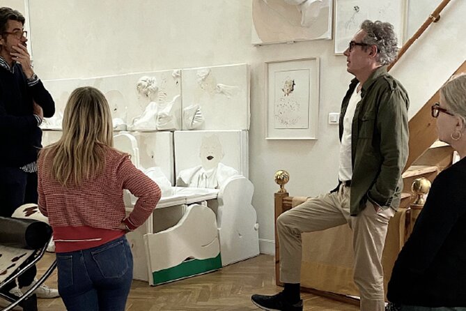 Artistic Immersion: Meet Franck SADOCK in his Studio - One hour with sculpture, drawing, and painting