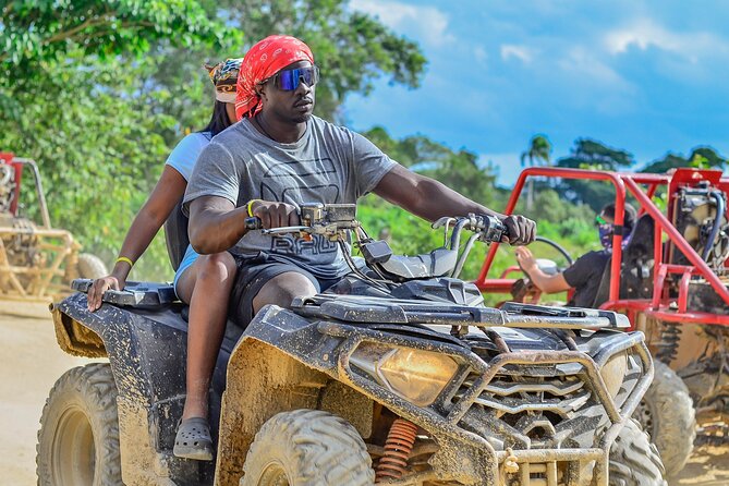 ATV and Buggy Excursion to the Beach and Water Cave in Punta Cana - Swimming at Los Hoyos del Salado
