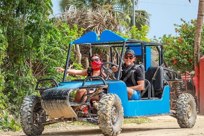 ATV and Buggy Excursion to the Beach and Water Cave in Punta Cana - Getting there in an open safari truck
