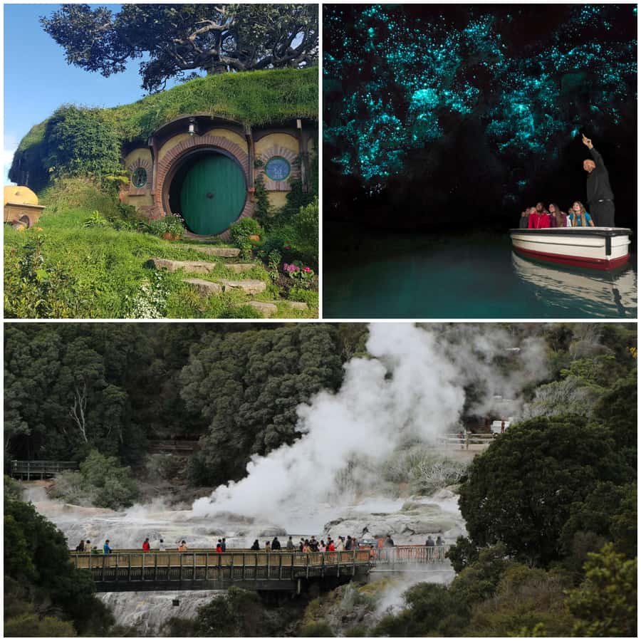 Auckland: Hobbiton, Rotorua, Waiotapu and Waitomo 3-Day Tour - Hobbiton: a polished first stop