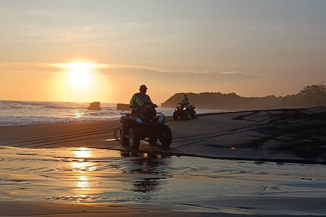 Bali ATV Ride In the beach black sand atv tour - The private format is useful for families and small groups