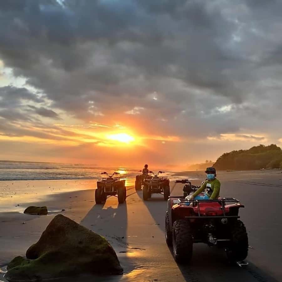 Bali: Sunset ATV and Dirt bike Adventure on the Beach - Starting in a traditional Tabanan village