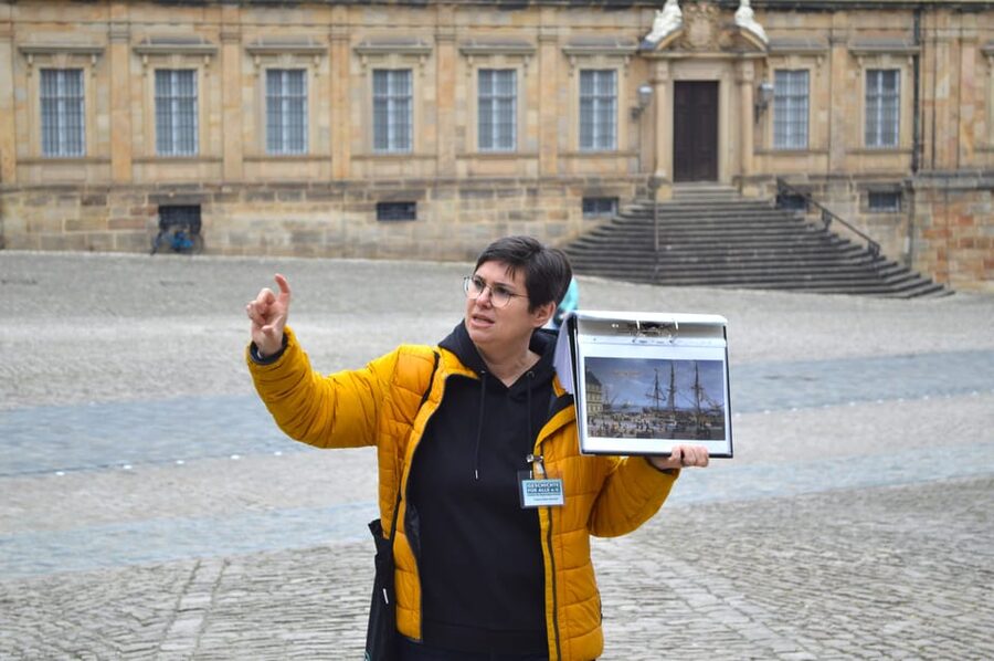 Bamberg: Where Hollywood dreams and movies are born - Starting at the Obere Brücke and Old Town Hall