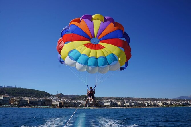 Banana Watersport Activity on the Beach at Rethymno - Who will enjoy the Banana most?