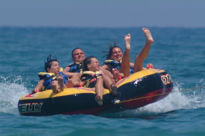 Banana Watersport Activity on the Beach at Rethymno - Choosing the Banana over the other rides