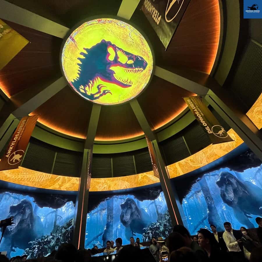 Bangkok: Jurassic World The Experience Entry Ticket - Entering Jurassic World at Asiatique