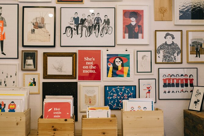 Barcelona Art & Wine: Galleries, Studios & Street Art - Finishing with wine at Artquemy Gallery + Lab