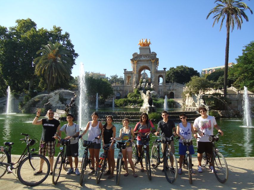 Barcelona Highlights Bike Tour: Cycle along the beach! - Casa Batlló and Casa Milà on Passeig de Gracia