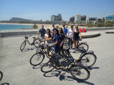 Barcelona Highlights Bike Tour: Cycle along the beach!