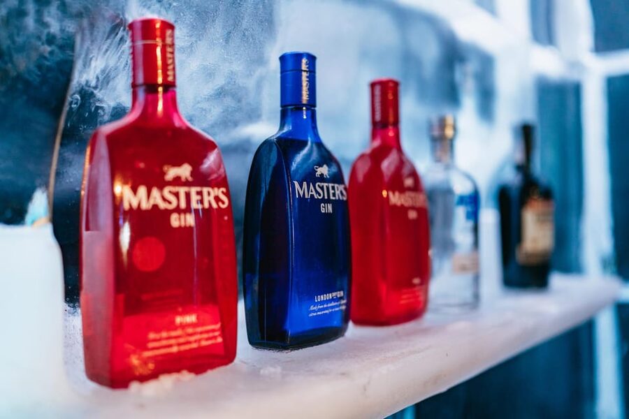 Barcelona: Icebar experience, located at the beach !! - The included drink and the ice glass