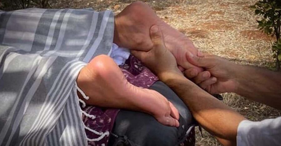 Bari, Wellness massage, from the feet to the face at studio - What the Homabio treatment is trying to do