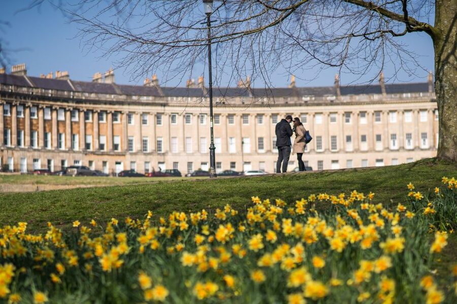 Bath: Bridgerton Filming Locations Walking Tour with Music - Bath Assembly Rooms and the world of polite society