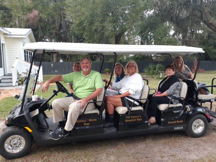 Beaufort: Local History and Film Sites Tour by golf cart - Key points at a glance