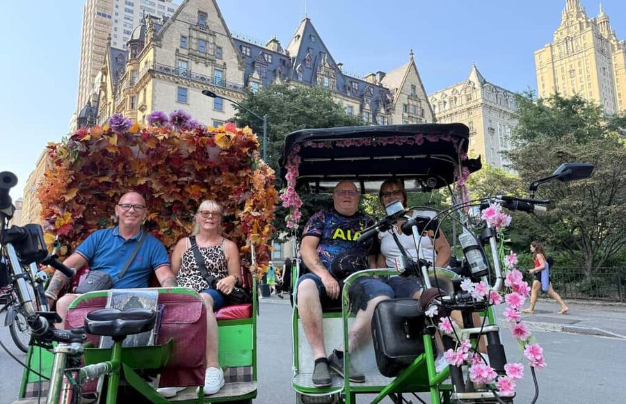 Best of NYC:Top-Rated Sex and the City Hotspots Pedicab Tour - Starting at Central Park South