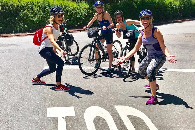 Beverly Hills Tour: Movie Star Homes and LA Sightseeing by E-Bike - Views toward the Hollywood Sign