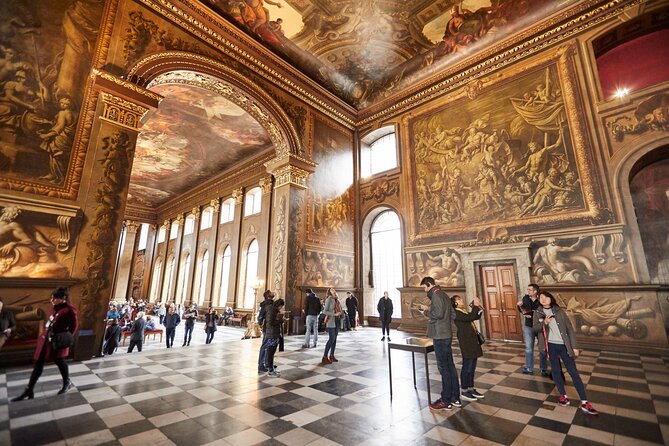 Blockbuster Film Tours - Old Royal Naval College, Greenwich - The Painted Hall deserves your full attention