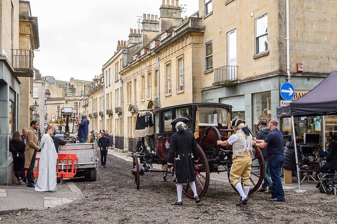 Bridgerton Filming Locations in Bath Private Day Trip from London - Bath Abbey, Abbey Street, and the Roman Baths