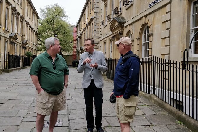 Bridgerton Filming Locations in Bath Private Day Trip from London - Queen Square and the Jane Austen Centre