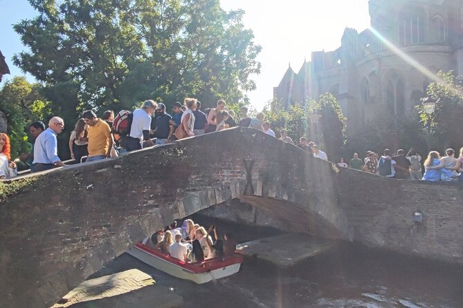 Brugge & Gent, Flanders marvels... 1 Day tour from Brussels - Graslei and Korenlei explain Ghent from the water