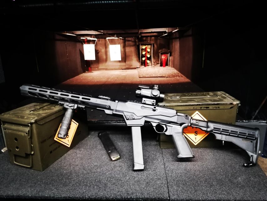 Budapest: Hollywood Gun Range Shooting Package - The first ten minutes: safety before shooting