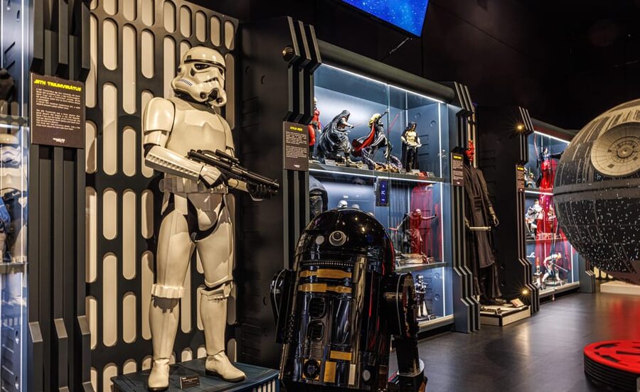 Budapest: Travelling Galaxy Star Wars Interactive Exhibition - Entering the two-floor exhibition