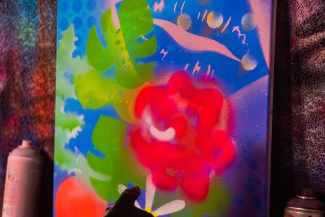 BYOB Spray Paint and Sip at Studio W.I.P. - Who will get the most from this activity
