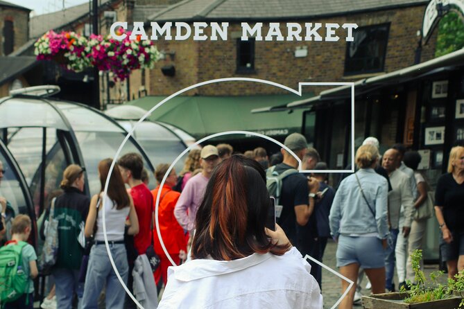 Camden Market - Music, Movies 10+ Food Tastings - Timing, meeting point, and practical planning