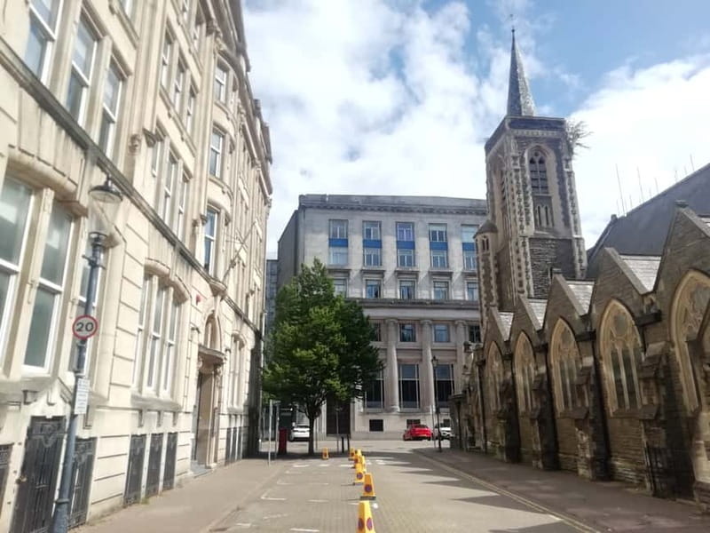 Cardiff: Private Doctor Who Walking Tour - The Saint John’s Church stop